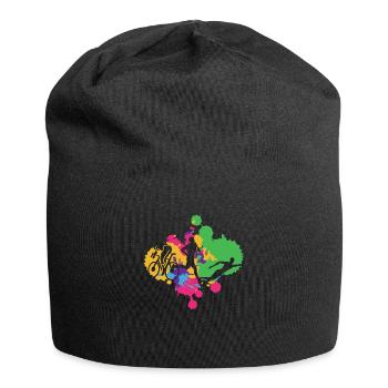 Triathlete Swimmer Cyclist Runner Vintage - Jersey-Beanie - Schwarz - Vorne