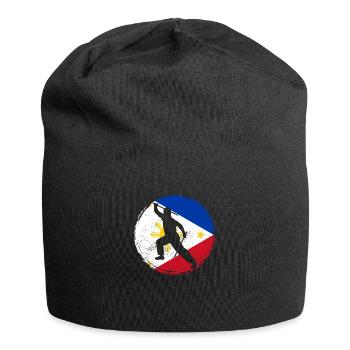 Arnis Kali Eskrima FMA Sparring Escrima Sticks - Jersey-Beanie - Schwarz - Vorne