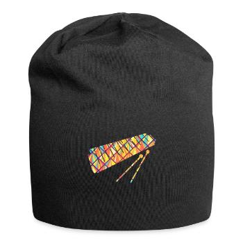 Chemise géométrique Glockenspiel - Bonnet en jersey - noir - Devant