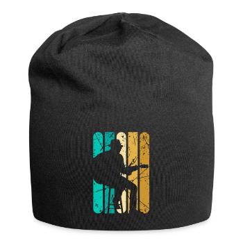 Bass guitare Bassist joueur EADG Bassistes Musique - Bonnet en jersey - noir - Devant