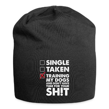 Single Taken Training My Dogs T-shirt - Bonnet en jersey - noir - Devant