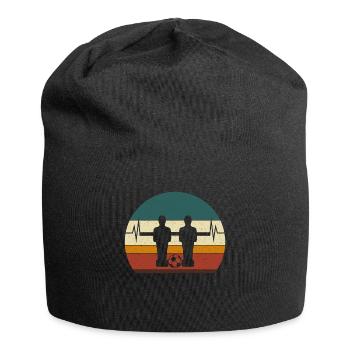 Vintage foosball table foosball table football - Jersey Beanie - black - Front