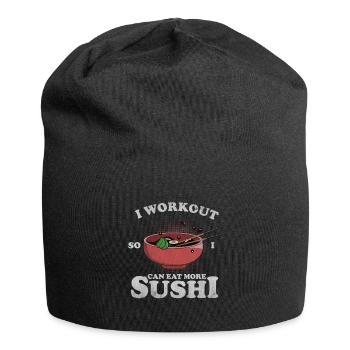 Sushi - Jersey-Beanie - Schwarz - Vorne