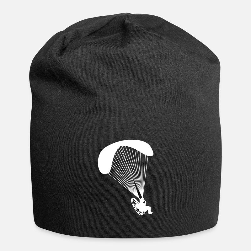 Parachute moteur - Bonnet en jersey - noir