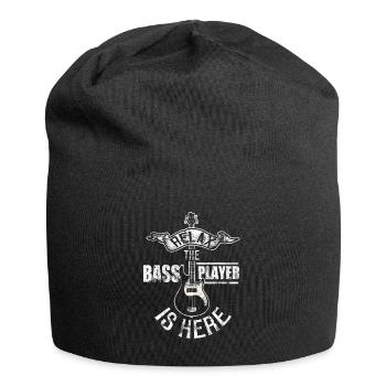 Bassiste bassiste bassiste EADG - Bonnet en jersey - noir - Devant