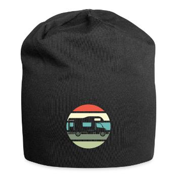 Camping Tshirt Hommes Camper - Bonnet en jersey - noir - Devant