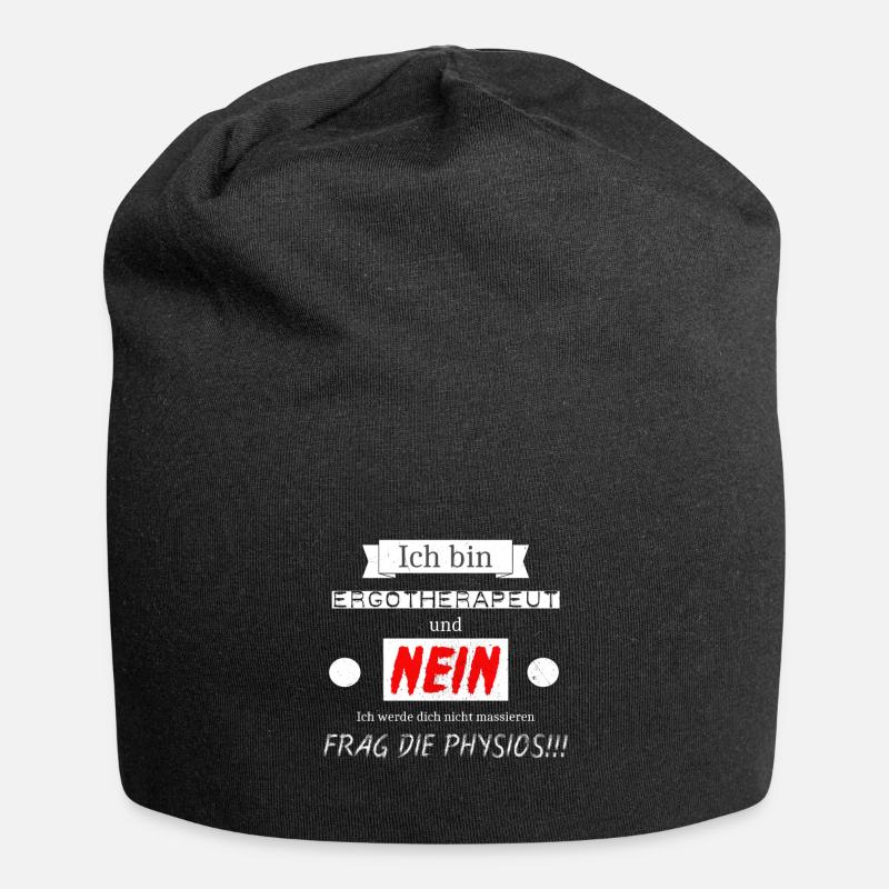ERGOTHERAPEUTEN - Jersey-Beanie - Schwarz