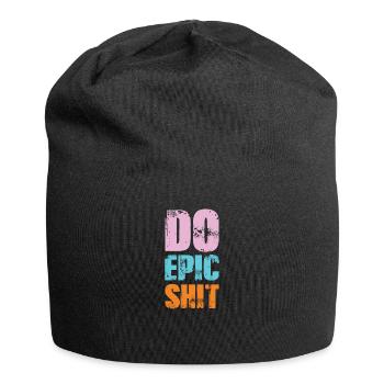Scheißhaufen - Jersey-Beanie - Schwarz - Vorne
