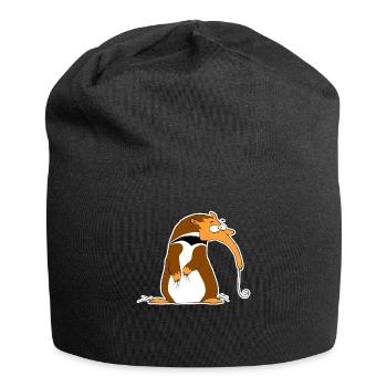 Drôle de chemise fourmilier - Bonnet en jersey - noir - Devant