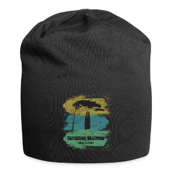 Wustrow Ostsee - DarssCoast - Halbinsel Darss - Jersey-Beanie - Schwarz - Vorne