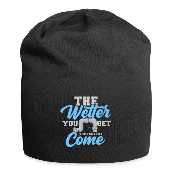 Plombier Plomberie Tuyau Plombier Blague Cadeau - Bonnet en jersey - noir - Devant