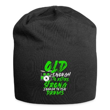 Drums retirees - Jersey Beanie - black - Front