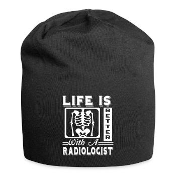 Radiologist Life Is Better With Radiologist - Jersey Beanie - black - Front