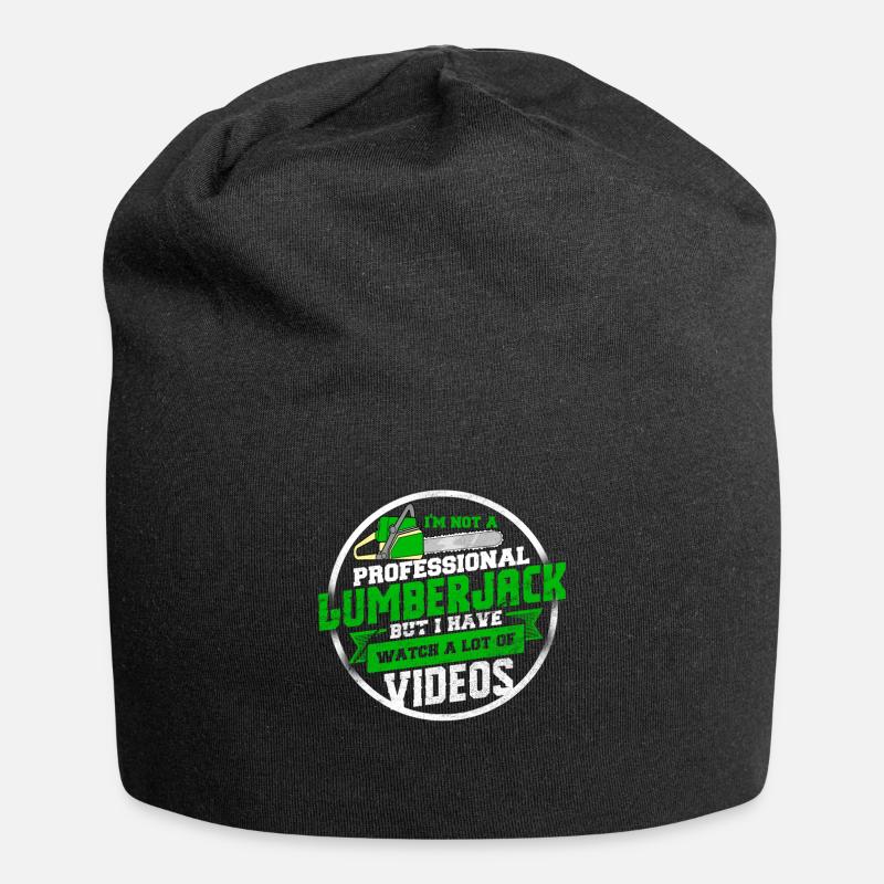 lumberjack - Jersey Beanie - black