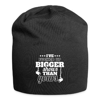 Theater stage lighting technician - Jersey Beanie - black - Front