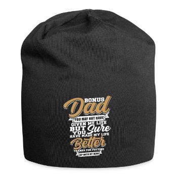 Beau-père - Bonnet en jersey - noir - Devant