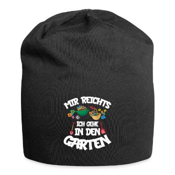 Gärtner,Garten,Landschaftsgärtner Designs für - Jersey-Beanie - Schwarz - Vorne