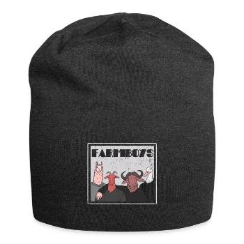 Résident de ferme - Bonnet en jersey - charbon - Devant