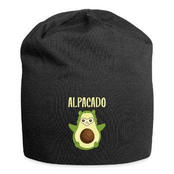 Alpacado Avocat Alpaca Mix - Bonnet en jersey - noir - Devant