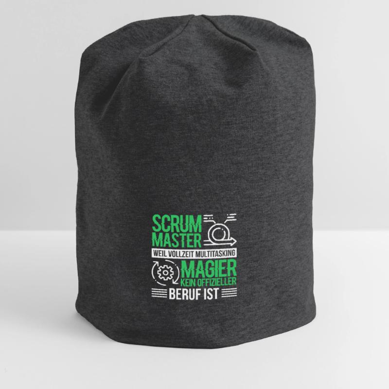 Docker Scrum Master Software Coding Geschenk Jersey-Beanie