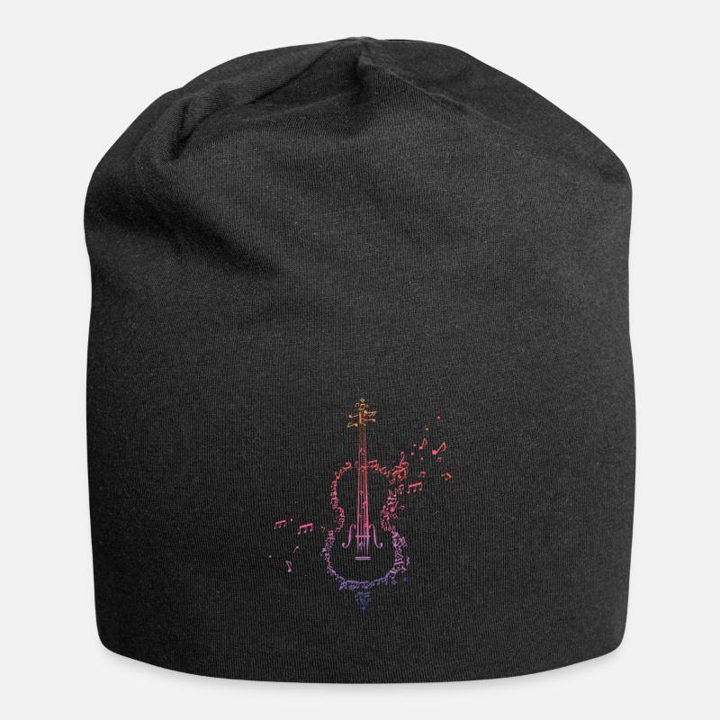 Orchestre violoncelle violoncelle - Bonnet en jersey - noir