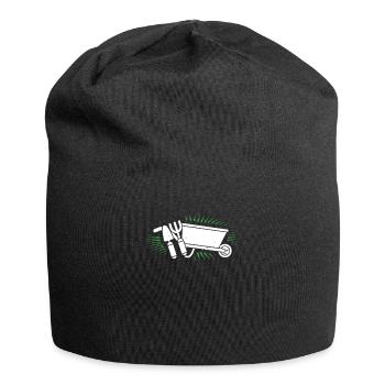 Garten - Jersey-Beanie - Schwarz - Vorne