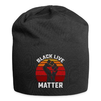 Vintage Black Lives Matter - Bonnet en jersey - noir - Devant