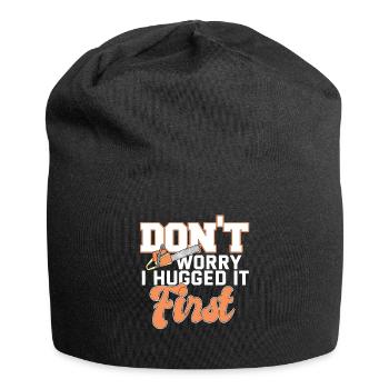 Lumberjack Humor Forest Ax Lumberjack Lumberjack - Jersey Beanie - black - Front