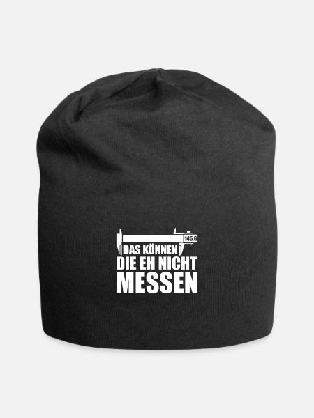 zerspanungsmechaniker, zerspanungstechniker, CNC - Jersey-Beanie - Schwarz
