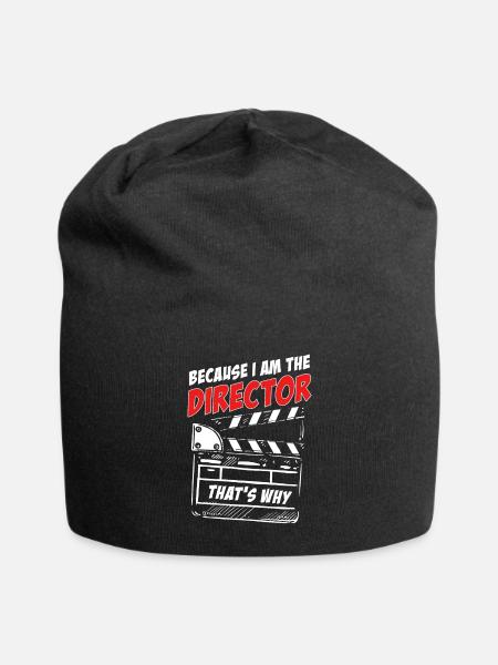 Weil ich der Regisseur bin, deshalb Geschenk, Film - Jersey-Beanie - Schwarz