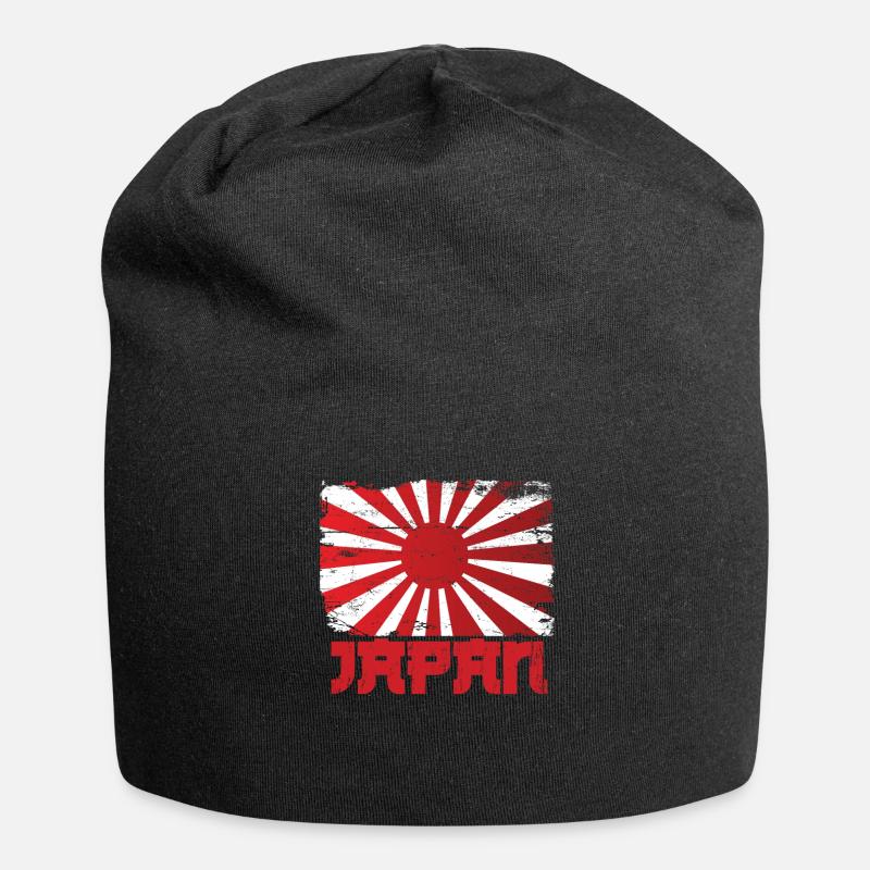 Japan - Jersey-Beanie - Schwarz