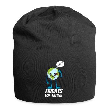 Fridays for future 3 - Jersey Beanie - black - Front