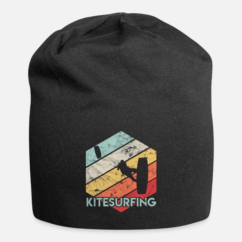 Kite surfing - Jersey Beanie - black