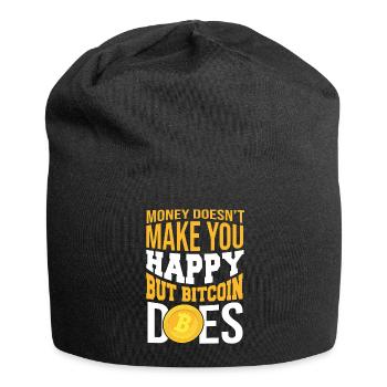 Bitcoin - Bonnet en jersey - noir - Devant