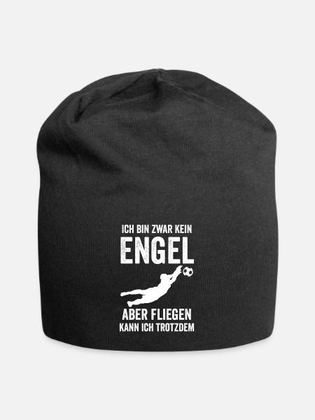 Torwart Fußballer Torwart Torwarttrainer Lustige S - Jersey-Beanie - Schwarz
