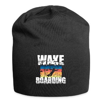 Wakeboard wakeboarding - Jersey Beanie - black - Front