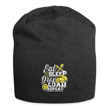 LKW - Jersey-Beanie - Anthrazit - Vorne