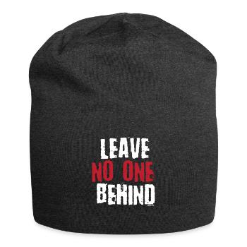 Cohesion gift tolerance empathy - Jersey Beanie - charcoal grey - Front