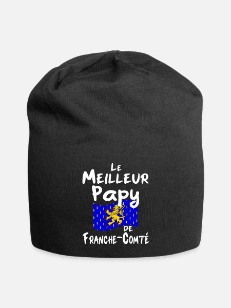 Le Meilleur Papy de Franche-Comté - Bonnet en jersey - noir