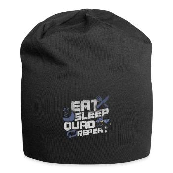 Quad - Jersey-Beanie - Schwarz - Vorne