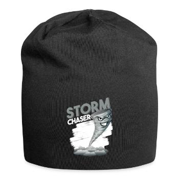 Storm Chaser Tornado T-Shirt - Bonnet en jersey - noir - Devant