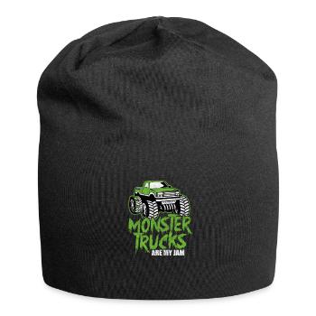 Monstertruck Auto Truck Monster Motorsport - Jersey-Beanie - Schwarz - Vorne