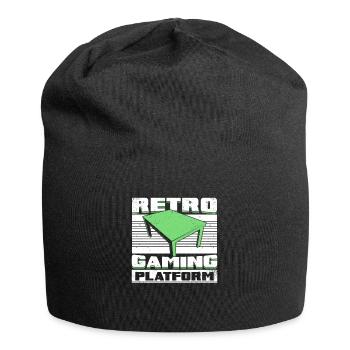 Cadeau de joueur de plateau de jeu de société de table - Bonnet en jersey - noir - Devant