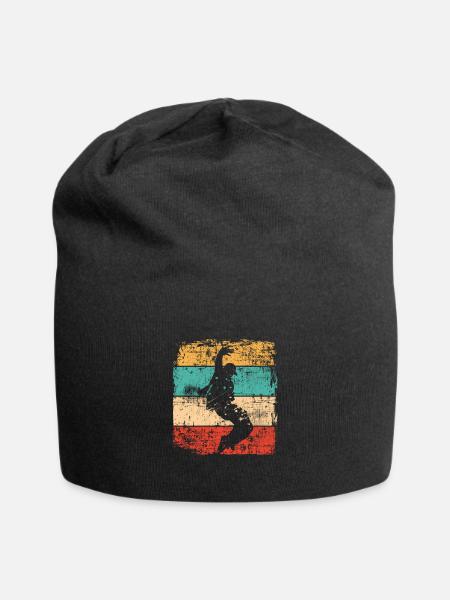 Breakdancing breakdancer - Jersey Beanie - black