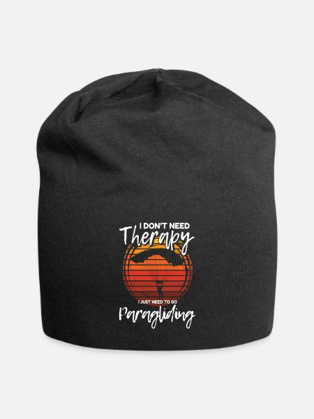 Paragliding paraglider paraglider paraglider - Jersey Beanie - black