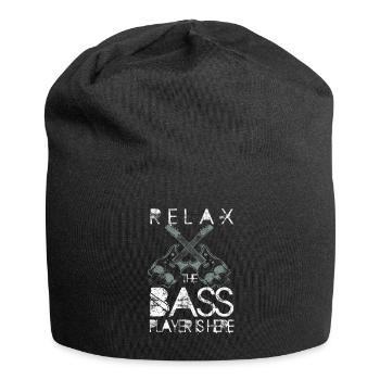 Bassiste bassiste bassiste EADG - Bonnet en jersey - noir - Devant