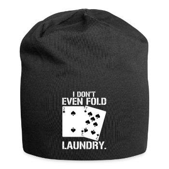 Kartenspiel kartenspiel Poker Poker - Jersey-Beanie - Schwarz - Vorne