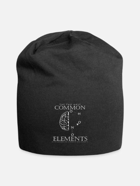 Wasserstoff Element - Jersey-Beanie - Schwarz