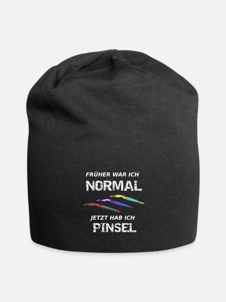 Geschenkideen künstler - Jersey-Beanie - Schwarz