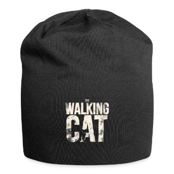 The Walking Cat - Bonnet en jersey - noir - Devant